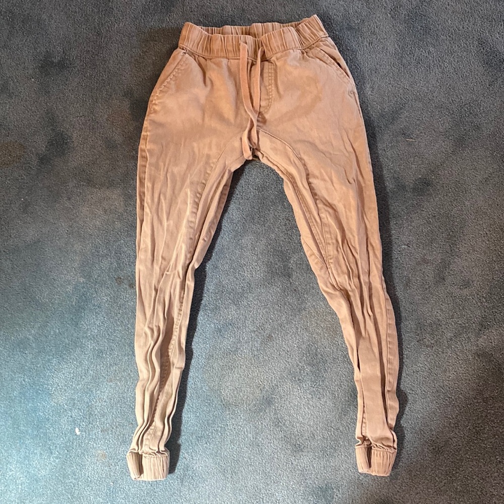 Tan cargo pants size S